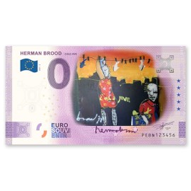 0 Euro Biljet "Herman Brood - Cold Jive" - Kleur