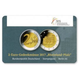 Duitsland 2 Euro "Rheinland-Pfalz" 2017 Coincard "A"