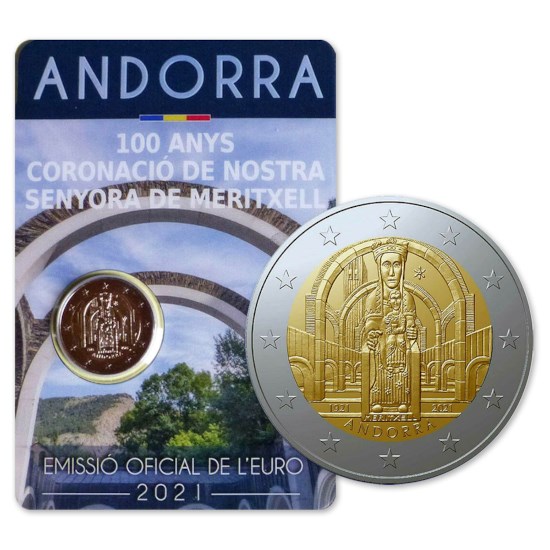 Andorra 2 Euro "Meritxell" 2021
