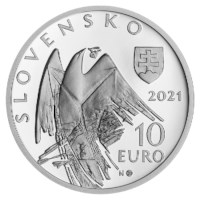 Slovaquie 10 euros « Dubček » 2021 BE