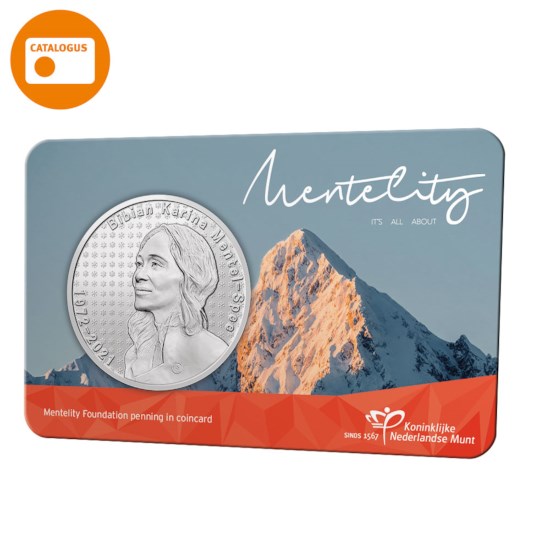 Mentelity Foundation penning in coincard