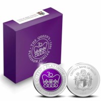 Malta 10 euro 2022 ‘Koningin Elizabeth II platina jubileum’ Zilver Proof