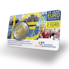 2 Euro 2012 - 10 Jaar Euro BU Coincard