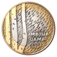 Slovénie 3 euros « Matija Jama » 2022 BE