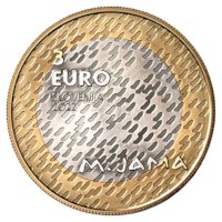 Slovénie 3 euros « Matija Jama » 2022 BE
