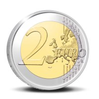 Pièce de 2 euros Belgique 2022 « 2 euros pour les soins pendant la pandémie de covid » Belle-épreuve dans un étui