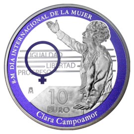 Spanje 10 Euro "Clara Campoamor" 2022