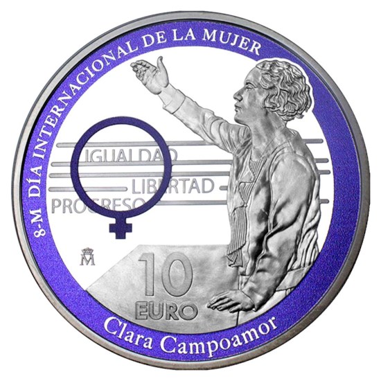 Espagne 10 euros « Clara Campoamor » 2022