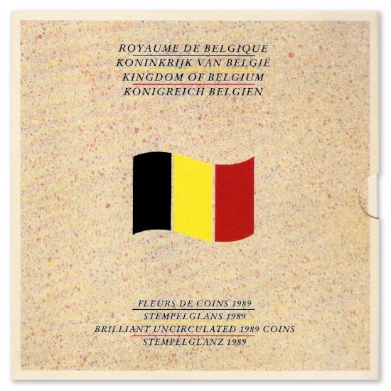 Série FDC Belgique 1989