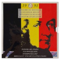 Série FDC Belgique 1991