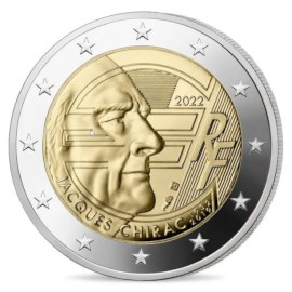 France 2 euros « Chirac » 2022 Belle Épreuve