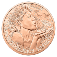 Oostenrijk 10 Euro "Paardenbloem" 2022 UNC