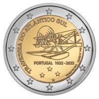 Portugal 2 Euro "Atlantic Crossing" 2022 BU Coincard