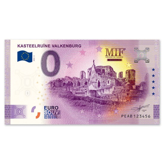 0 Euro Biljet "MIF Valkenburg 2022"