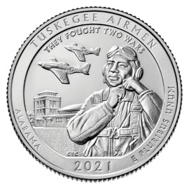 US Quarter "Tuskegee Airmen" 2021 P