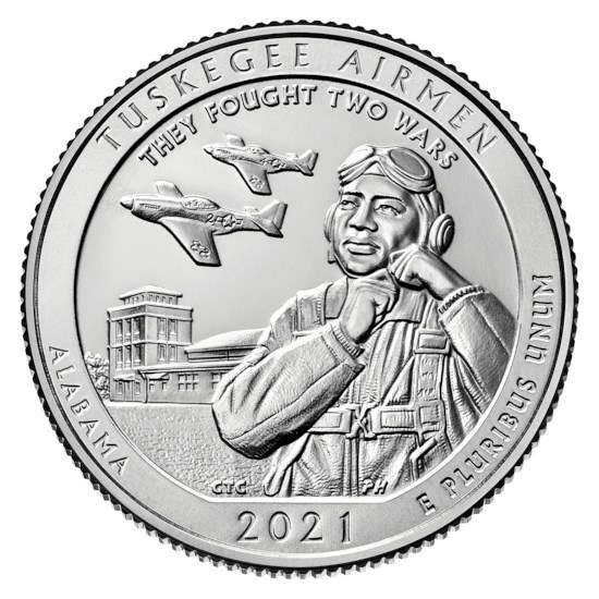 US Quarter "Tuskegee Airmen" 2021 P