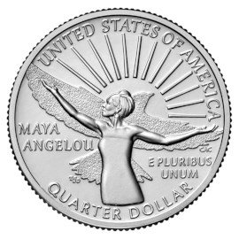 US Quarter "Maya Angelou" 2022 P