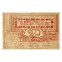 20 Francs 1910-1920 UNC-
