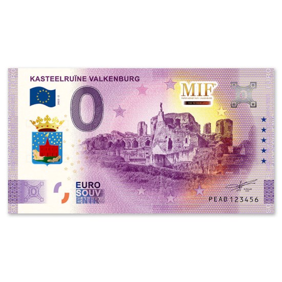 0 Euro Biljet "MIF 2022" - kleur