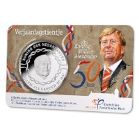 10 Euro 2017 Willem-Alexander 50 Jaar UNC Coincard