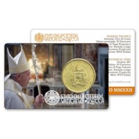 Vatican 50 cents 2022 BU Coincard