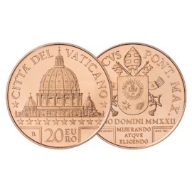 Vaticaan 20 Euro "Sint-Pietersbasiliek" 2022
