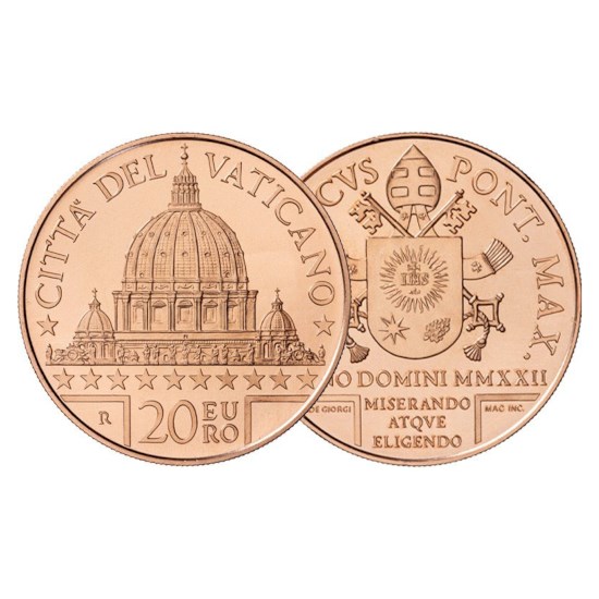 Vatican 20 euros « Basilique Saint-Pierre » 2022