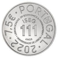 Portugal 7,5 euros « ISEG » 2022