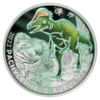 Oostenrijk 3 Euro "Pachycephalosaurus" 2022