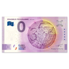 0 Euro Biljet "Erasmus Programma"
