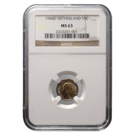 10 Cent 1944 Denver NGC MS63