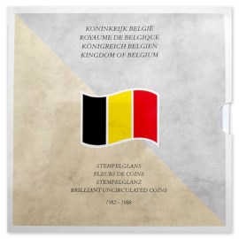 Série FDC Belgique 1982-1988