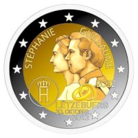 Luxembourg 2 Euro "Marriage" 2022 UNC