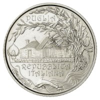 Italië 5 Euro "Puglia" 2022