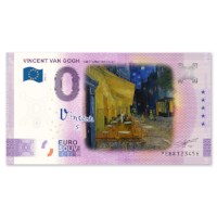 0 Euro Biljet "Van Gogh - Caféterras bij Nacht" - kleur