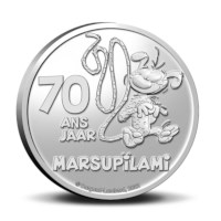 Belgium 5 Euro Coin 2022 “70 Years Marsupilami” Relief BU in Coincard 