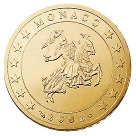 Monaco 10 Cent 2002 UNC
