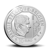 Pièce de 10 euros Belgique 2022 « 100 ans de la Tombe du Soldat inconnu » Belle-épreuve en argent dans un étui