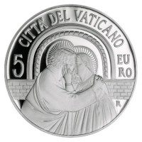 Vatican 5 Euro "Synod of Bishops" 2015