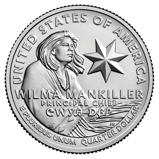 US Quarter "Wilma Mankiller" 2022 D