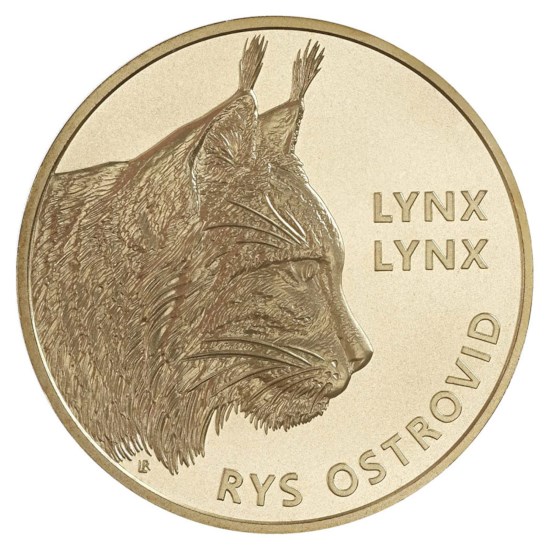 Slovakia 5 Euro "Lynx" 2022