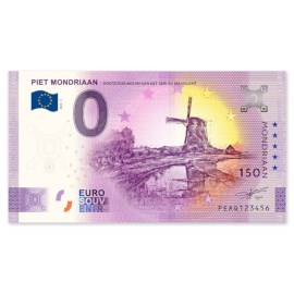 0 Euro Biljet "Mondriaan - Molen"
