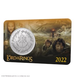 Malte 2 ½ euros 2022 « The Lord of the Rings » en coincard