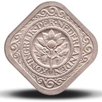 110 jaar vierkante stuiver in coincard