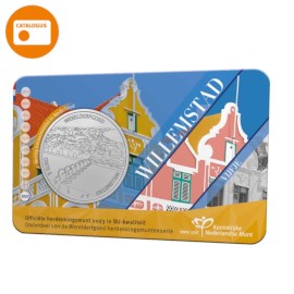 Willemstad 5 Euro Coin 2023 BU Quality in Coincard