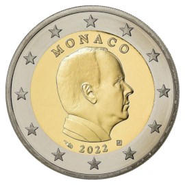 Monaco 2 Euro 2022 UNC