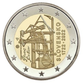 Slovaquie 2 euros « Machine à Vapeur » 2022