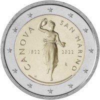 Saint-Marin 2 euros « Canova » 2022