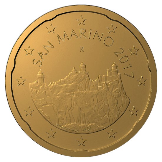 Saint-Marin 20 cents 2017 UNC