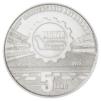 Italië 5 Euro "Monza" 2022